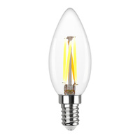 Лампа светодиодная для роста растений REV E14 7 Вт 230 В свеча прозрачная