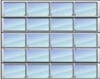 Панорамные секционные ворота Алютех AluPro из панелей АЛП 7000х6000 мм