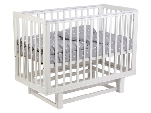 Кроватка для новорожденных Polini Мадс с маятником