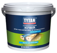 Клей для линолеума и ковролина кремовый TYTAN Professional 17394 (4кг)