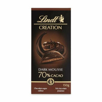 Шоколад темный Lindt Creation 70% Cacao Dark Mousse мусс 150 гр (Финляндия)
