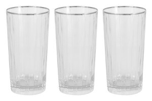 Набор стаканов для воды, 6 предметов, Пиза серебро, Same Decorazione (22013)