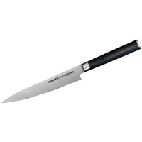 Набор ножей Шеф-нож Samura SM-0023, лезвие: 15 см, серебристый/черный